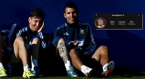Aguero is nicknamed kun and has the name kun aguero printed on the back of his shirts instead of sergio aguero. Lionel Messi en Manchester City: Sergio 'Kun' Agüero y la ...