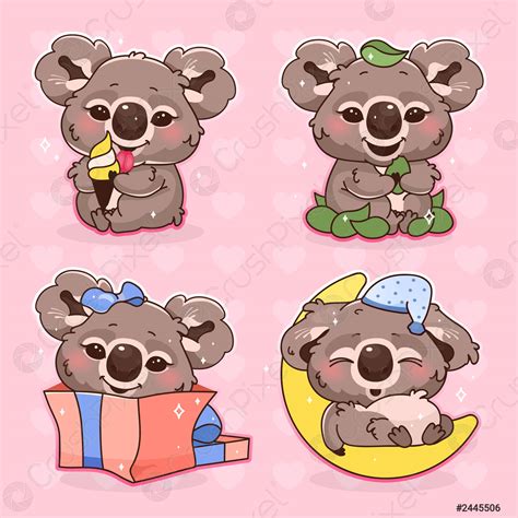 Dibujos De Koalas Kawaii