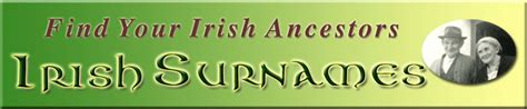 Irish Surnames Origin And Meaning