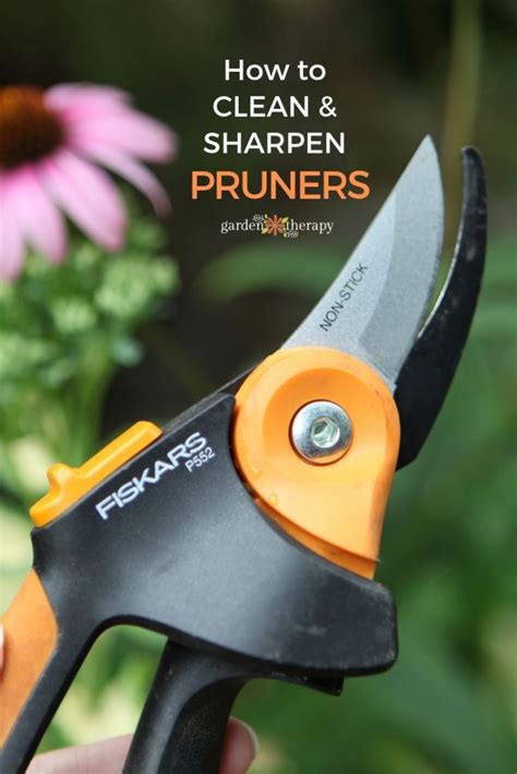 How To Sharpen Fiskars Pruning Shears