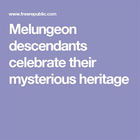 Melungeon Descendants Celebrate Their Mysterious Heritage Celebrities