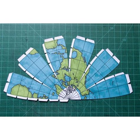 Printable Paper Globe Template