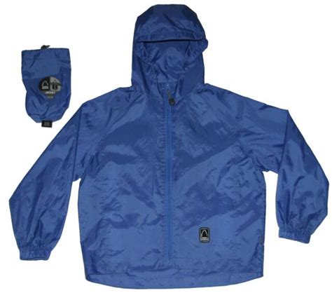 Sierra Designs Packable Jacket Windbreaker Rain Xs Tp X Small Youth