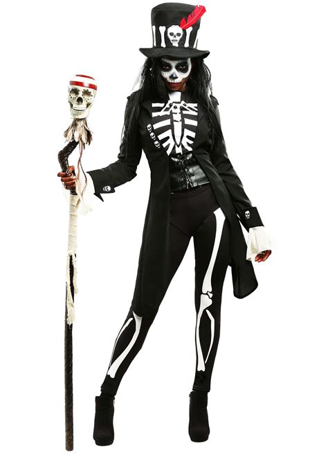 Voodoo Skeleton Costume For Women