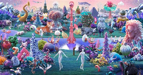 Bosch S Garden Of Earthly Delights Gets Reinterpreted For The Digital Age