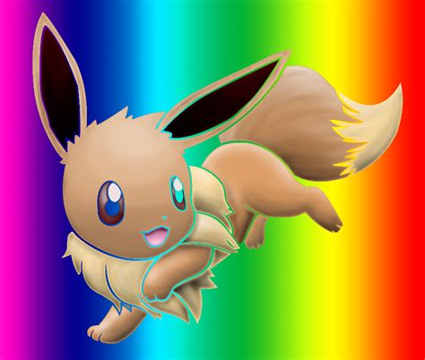 Eevee Rainbow Pikachu