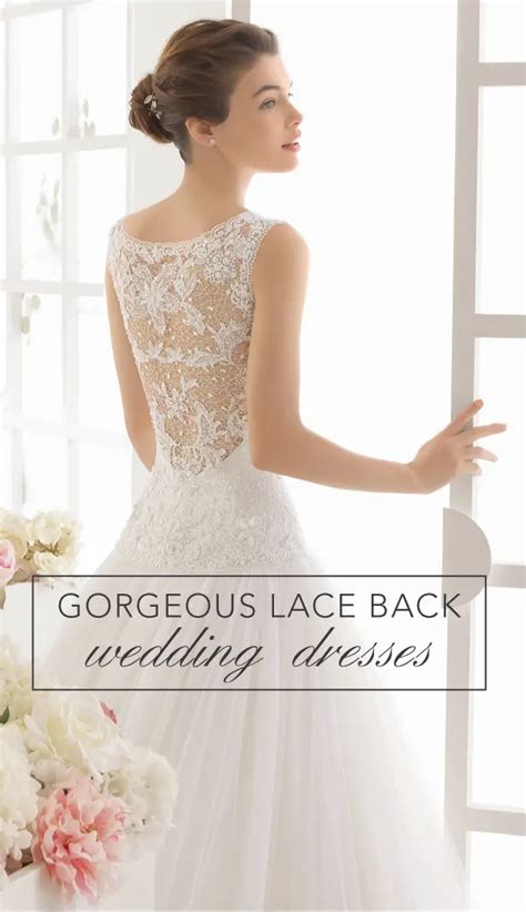 Lace Back Wedding Dresses Belle The Magazine