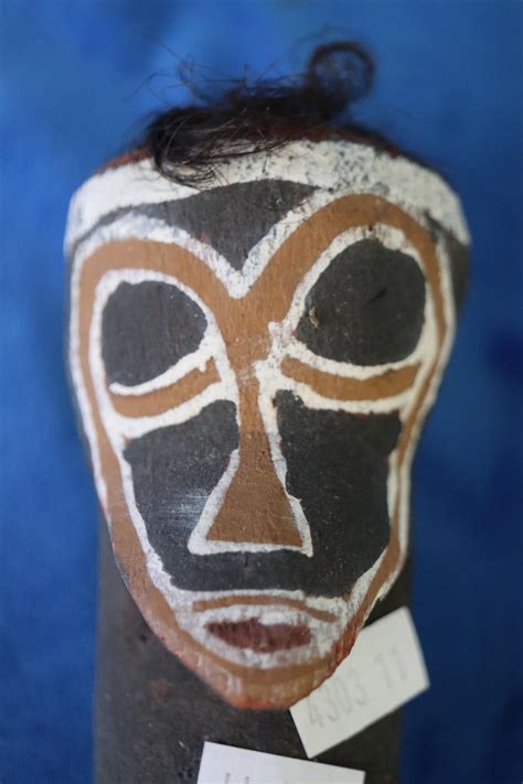 Sold Price Aboriginal Ceremonial Item Hand Painted Totem Northern