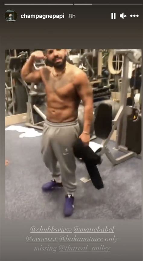 Drake Showcases Chiseled Six Pack At The Gym Eat This Not That