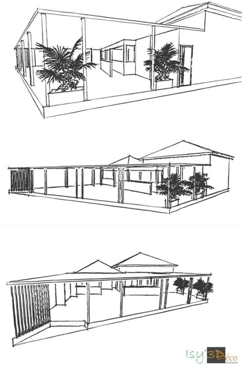 idée d un projet de rénovation d un restaurant architecture croquis dessin structure
