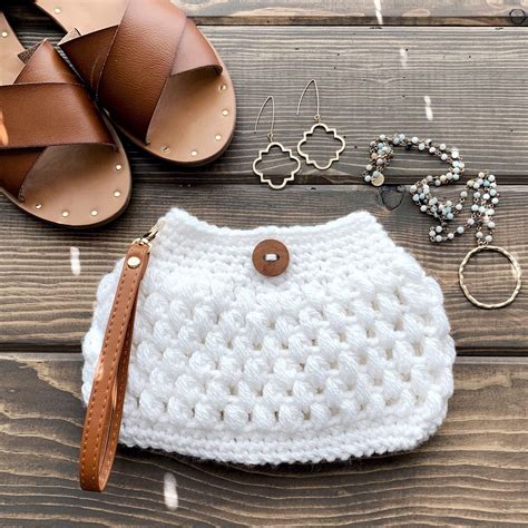 Diy Crochet Pattern Crochet Clutch Pattern Crochet Etsy Crochet