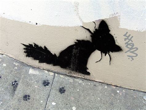 Cybergata Kitteh Graffiti Cat Street Art From Around The World Part