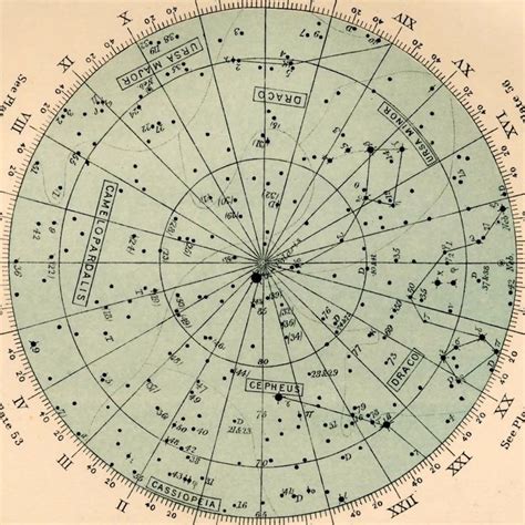 Antique Star Charts Star Chart Star Map Constellations