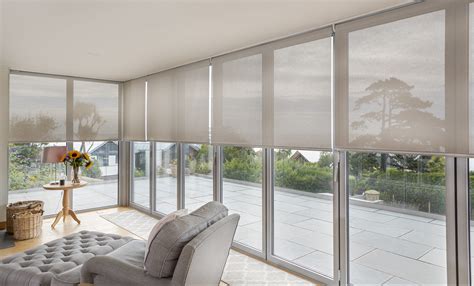 Roller Window Blinds With Ultra One Touch Control Appeal Home Shading