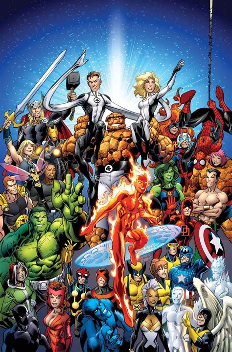Fantastic Four Avengers Marvel Heroes Super Herois Marvel Superheroes