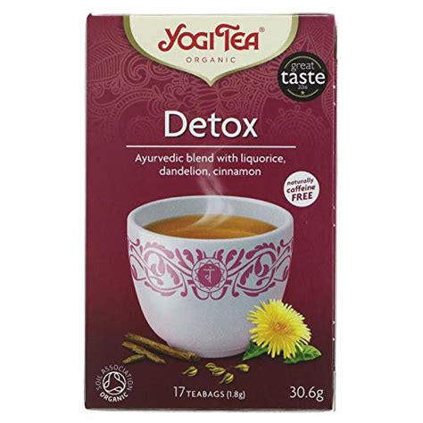The Tea Supply Yogi Tea - DeTox Tea (6 Pack) - Healthy Cleansing