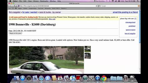 Apartments career classified classifieds community craigslist deals events housing jobs local madison personals reference sale. Craigslist Flint Michigan Used Cars and Trucks - Popular ...