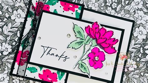 Stampin Up Hand Penned Petals Bundle With Beautifully Penned Dsp Fun