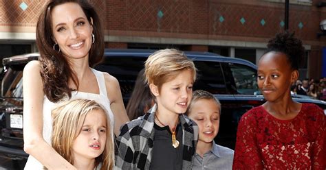 Angelina Jolie Brings Her Kids To Toronto Film Festival