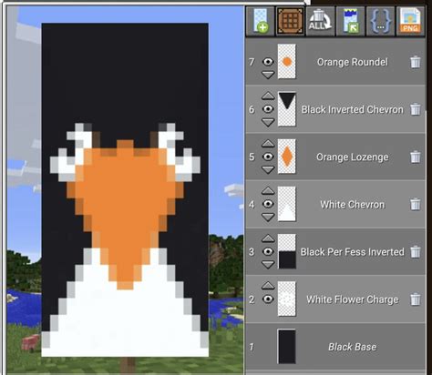 Penguin banner | Minecraft banner designs, Minecraft banner patterns