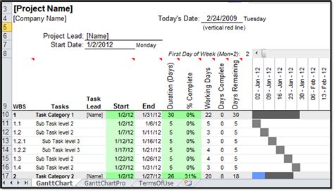 Gantt charts are illustrative reports that help project managers to visualize projects in the form of horizontal bars on a timeline. Excel Spreadsheets Help: Gantt Chart Template Pro Giveaway ...