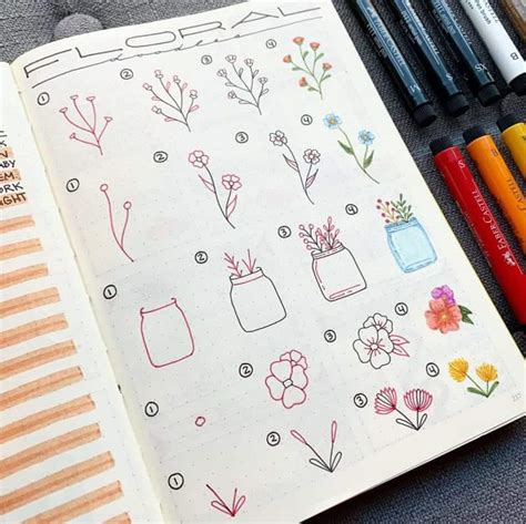 25 Easy Doodle Art Drawing Ideas For Your Bullet Journal Brighter Craft