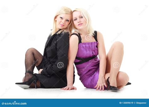 Two Young Women Stock Image Image Of Together Sisters 13009619
