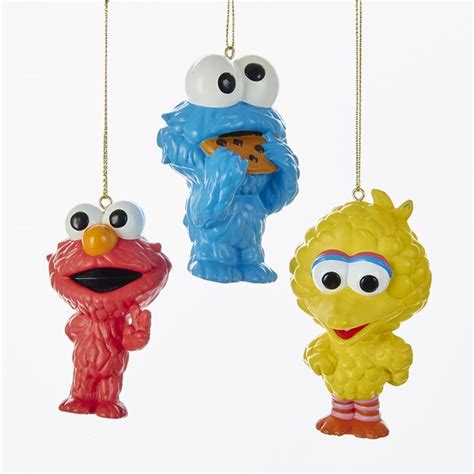 Cutie Elmocookie Monsterbig Bird Ornament Item 106395 The