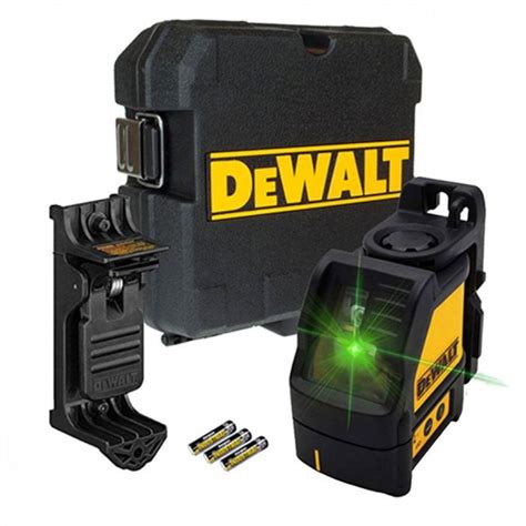 Dw088cg Dewalt 165 Ft Green Self Leveling Cross Line Laser Level