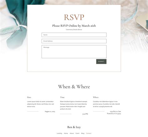 Get a Free Wedding Invitation Layout Pack for Divi
