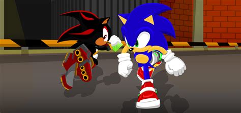 Sonic And Shadow Vectorsa2 By Gamathecast On Deviantart