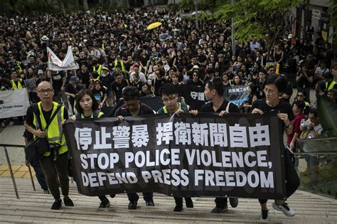 The Hong Kong Protests Are Also A Fight For A Free Press Nieman