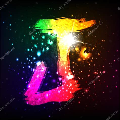 Vector Alphabet Neon Letter J Stock Vector Image By ©file404 31178547