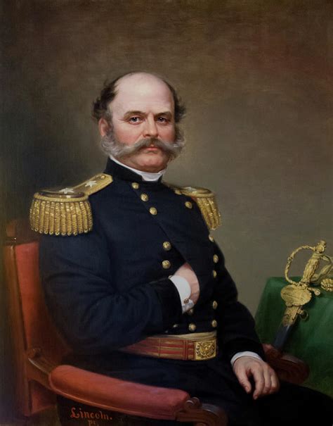 General Ambrose Burnside Painting Painting By War Is Hell Store Pixels