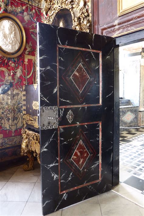 Learn more about rosenborg castle and the royal danish collection. Door inside Rosenborg Castle in Copenhagen, Denmark ...