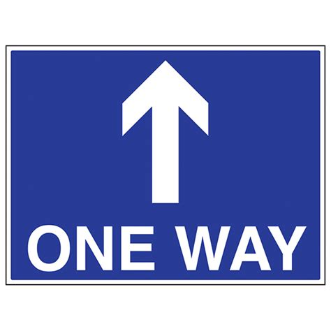 One Way Arrow Up Traffic And Parking Signs Reflective Traffic Signs