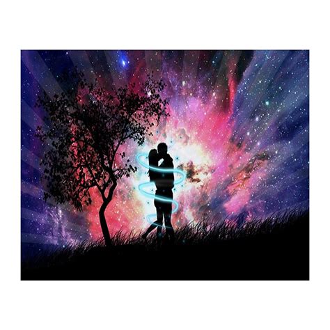 3d Animation Couple Kissing Love Wallpaper Wz In Diamond Painting Cross
