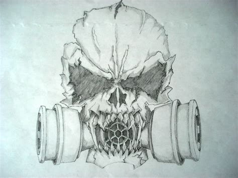 Evil Skull Drawing At Getdrawings Free Download