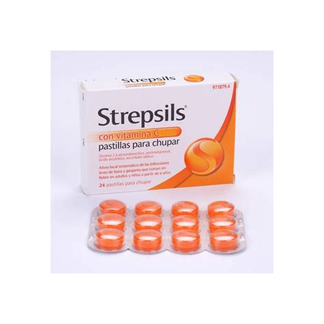 Strepsils Con Vitamina C 24 Pastillas Para Chupar Openfarma ¡ Nos