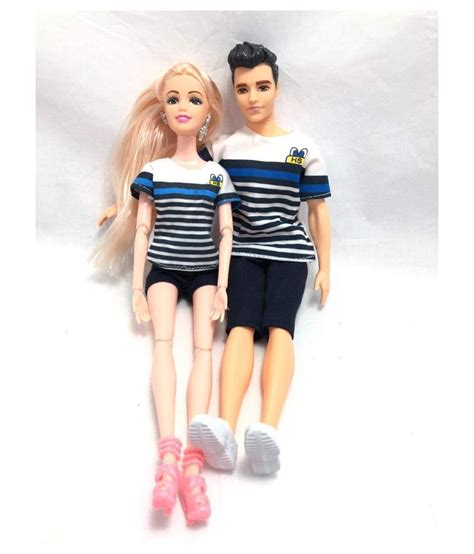Barbie And Ken Couple Doll Set Navy Bluewhite Doll Buy