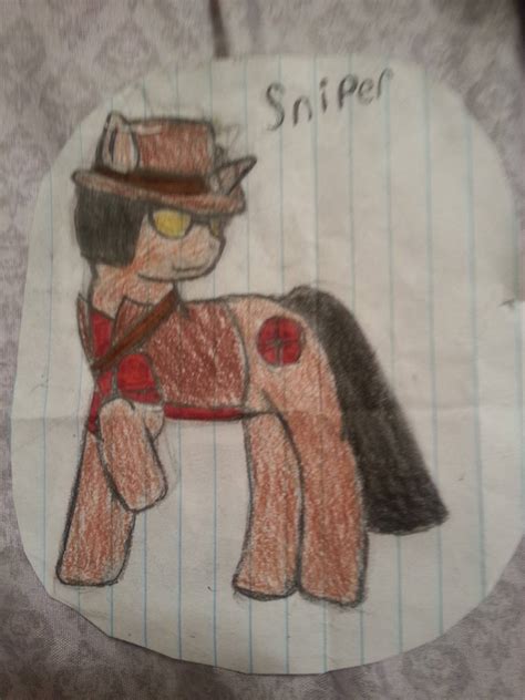 Mlp Sniper From Tf2 By Sonicandshadowlove On Deviantart
