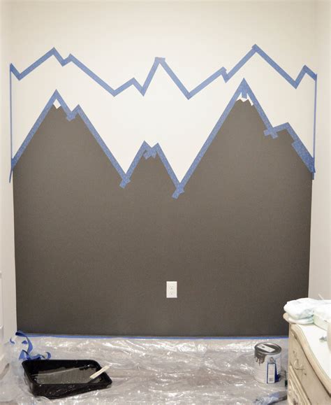 It was a really fun project and a super cheap way to. How to Paint a Mountain Mural - The DIY Lighthouse