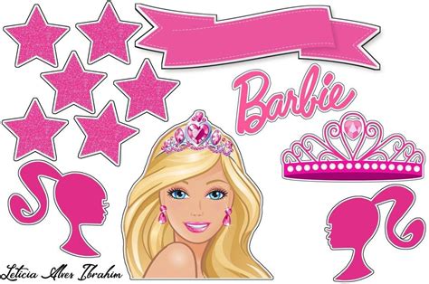 Pin By Ana Paula On Topper De Bolo Barbie Birthday Barbie Birthday