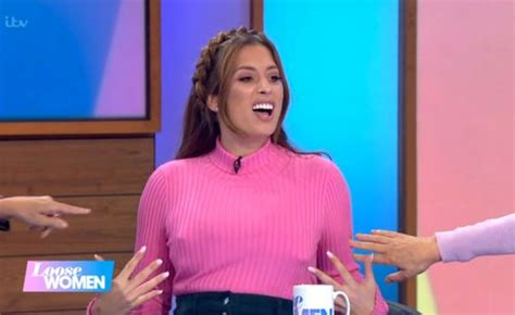 Stacey Solomon Given Non Surgical Boob Lift In Five Minutes Live On Loose Women Mirror Online