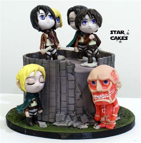 Attack on titan cake design levi. Attack on Titan cake Shingeki No Kyogin - Cake by Star ...