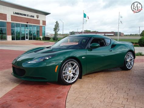 It takes its name from the green international motor racing colour of the. Lotus Evora - British Racing Green