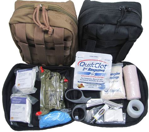 Elite 1st Aid Military Individual First Aid Kit Ifak Fa187 Camping