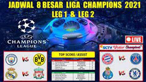 Real madrid have become the first team to win the european cup/champions league in three successive seasons since bayern munich between 1974 and 1976. Jadwal Liga Champion 8 Besar 2021 Leg 1 Real Madrid VS ...
