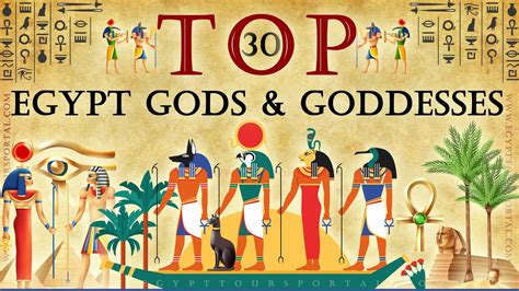 mythical 30 ancient egyptian gods and goddesses egypt tours portal youtube