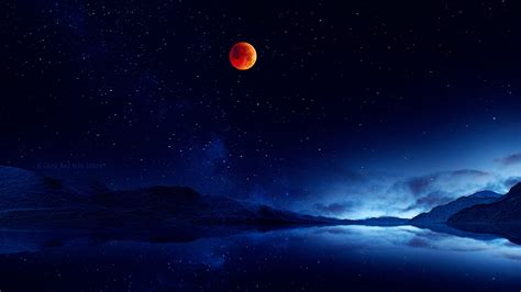 Starry Night By Gene Raz Von Edler Imaginarystarscapes